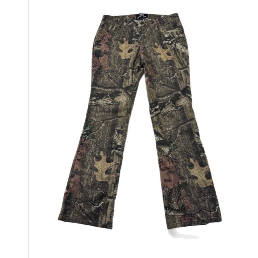 Mossy Oak Camouflage Pants Women 10 MO Infinity Stretch Cotton Outdoor‎